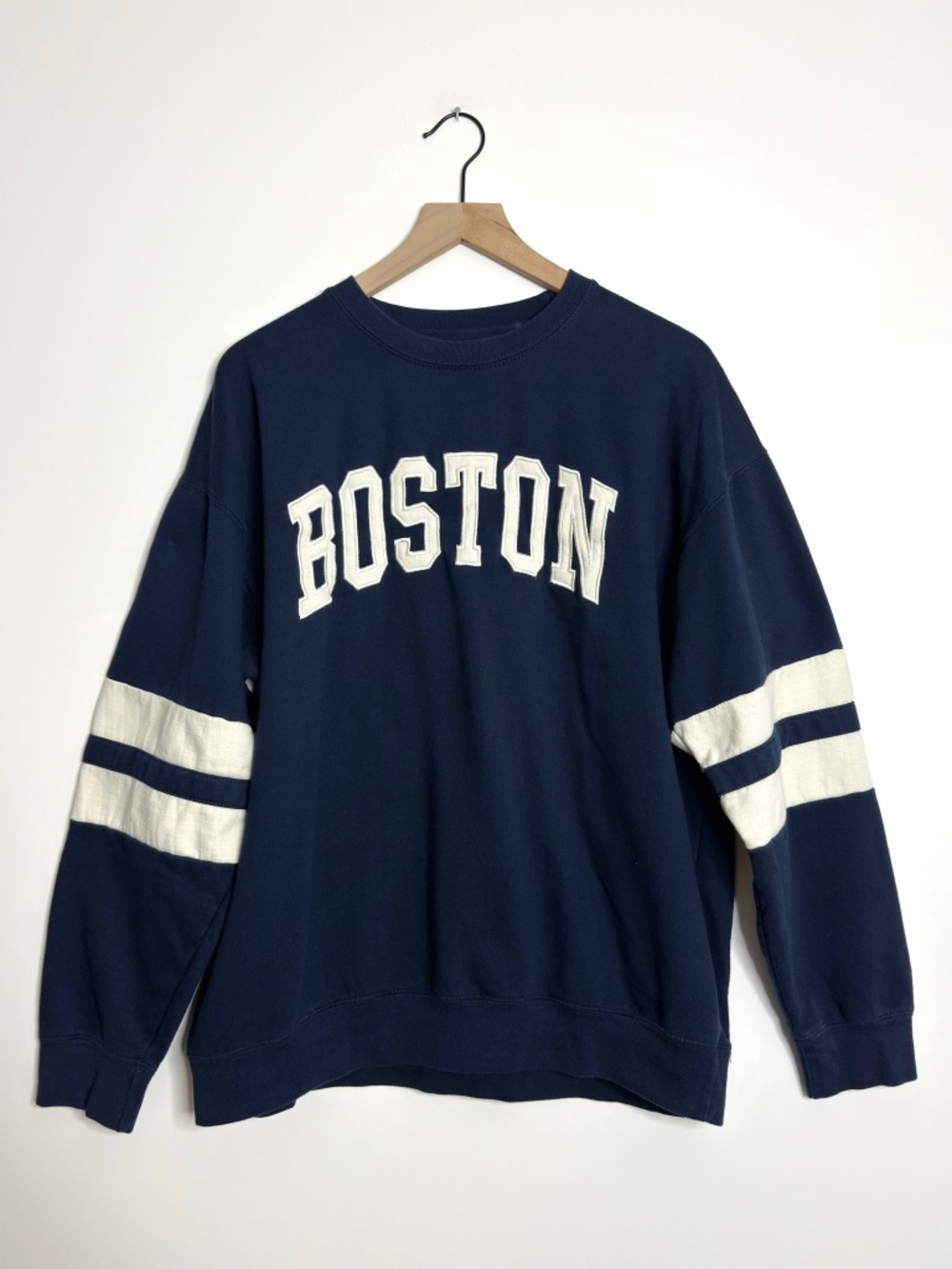 New York Popular Mens Boston Fleece Sweatshirt